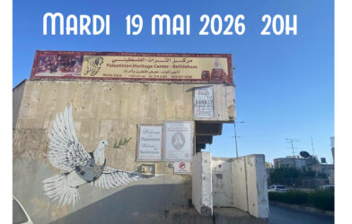 Conférence : retour de mission en Palestine